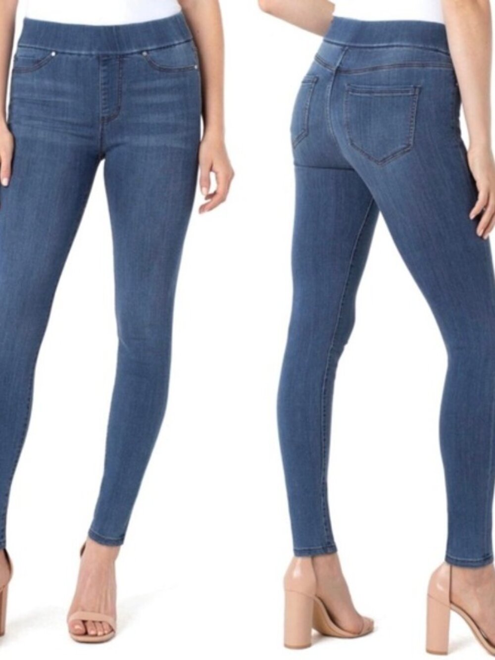 Liverpool Sienna Pull-On Legging Jeans.  Size 6/28